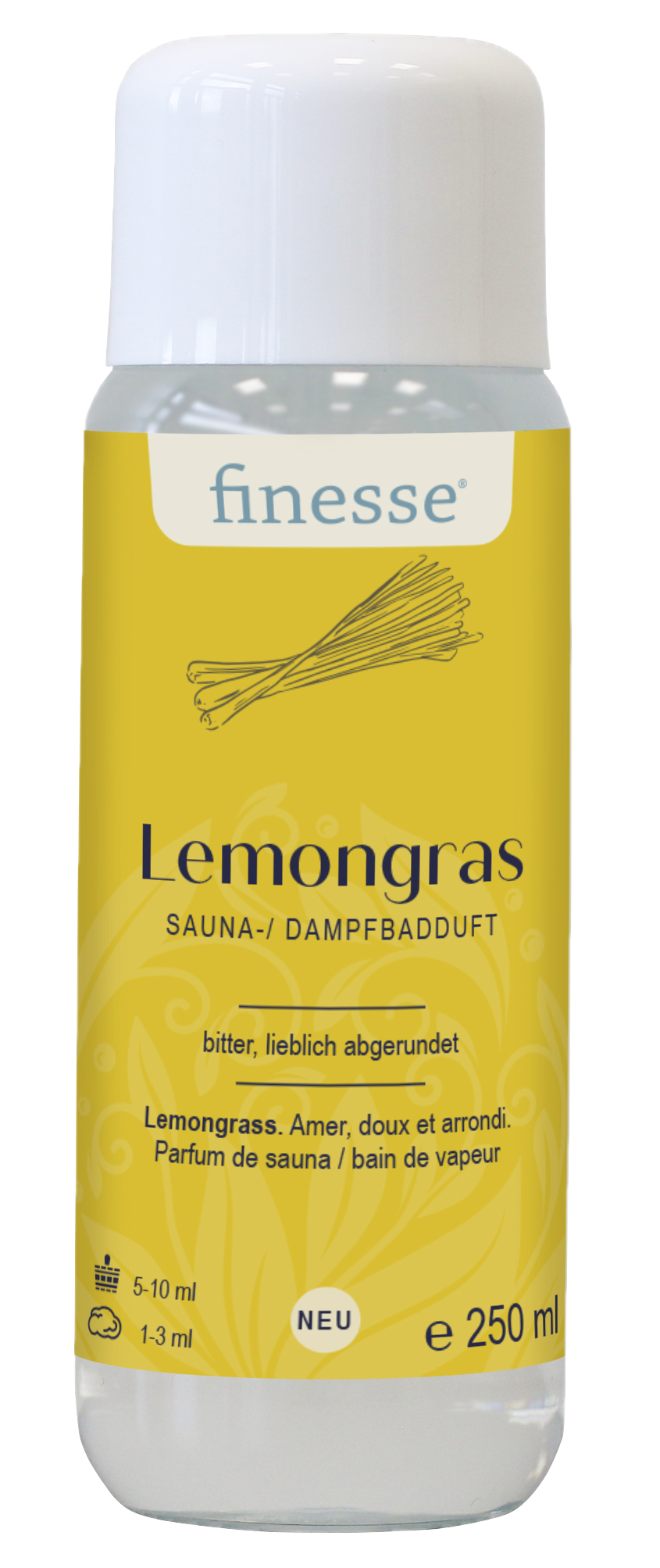 Finesse Sauna- und Dampfbadduft Lemongras