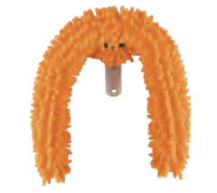 Brosse de rechange microfibre pour AQUAFIBRE 46 cm
