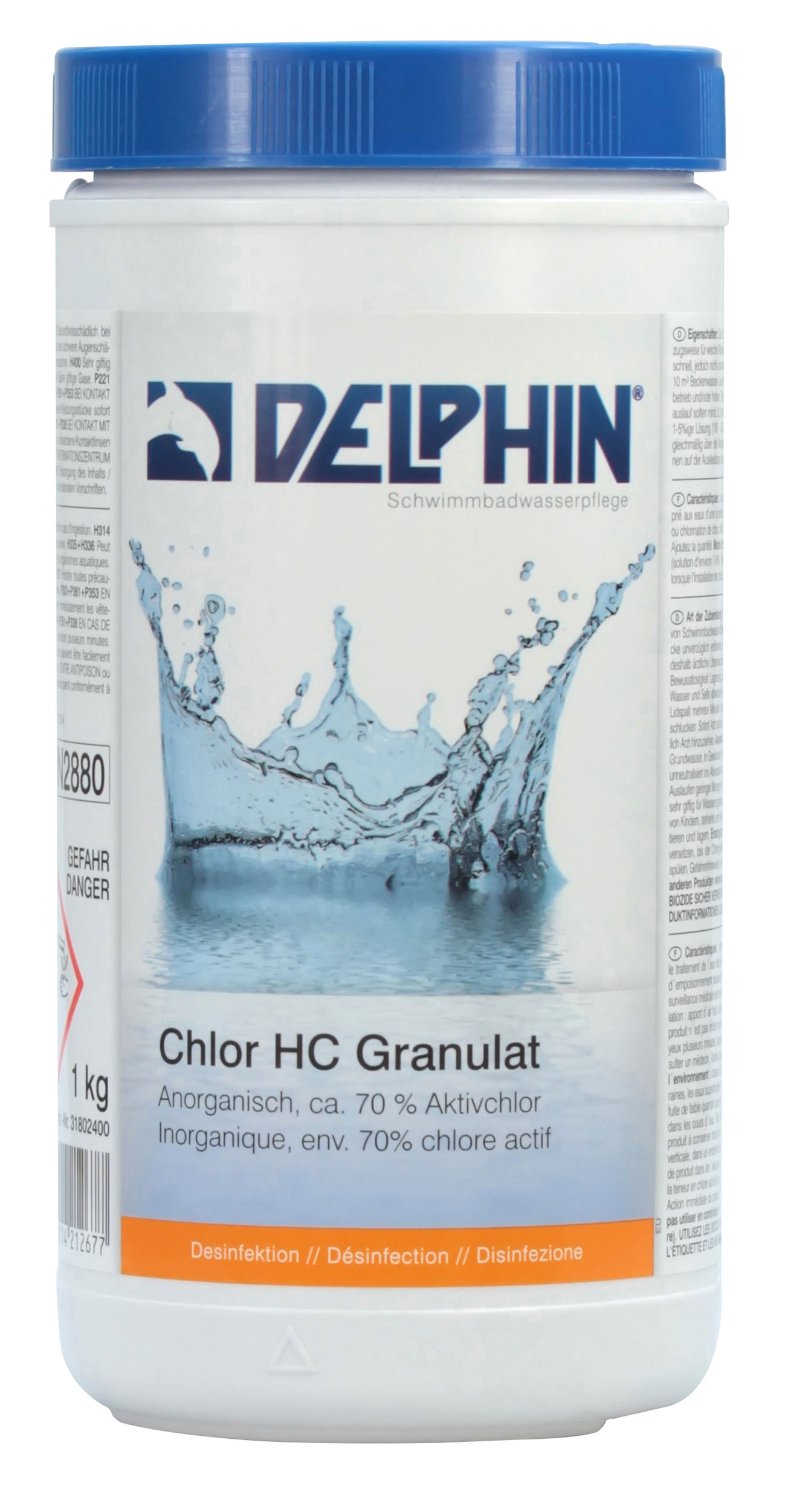 Delphin Chlor HC Granulat 1kg