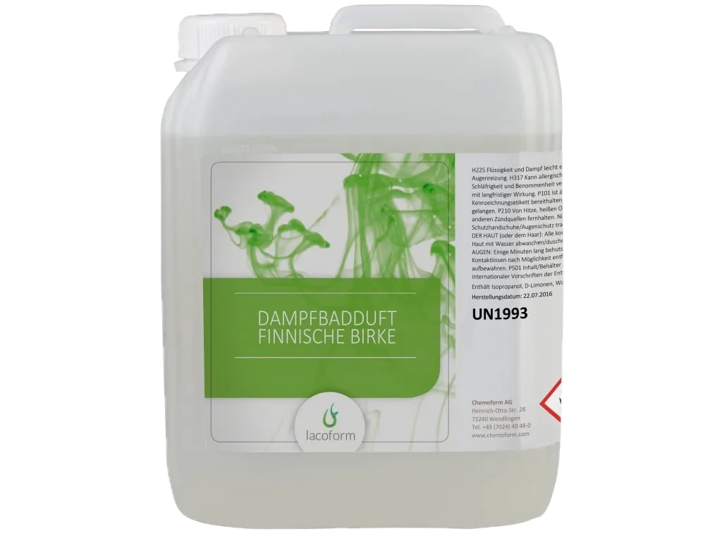 Lacoform, profumo per bagno di vapore Betulla finlandese - 10L