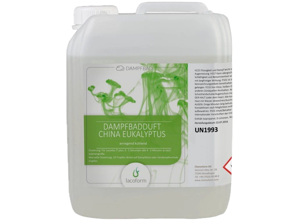 Lacoform Dampfbadduft China Eukalyptus - 10L