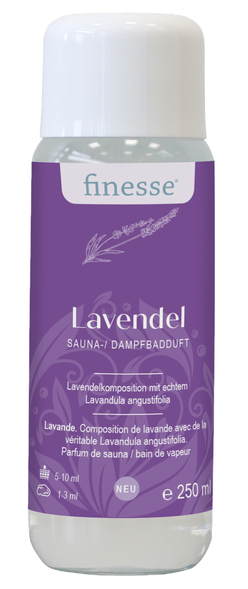 Finesse Sauna- und Dampfbadduft Lavendel